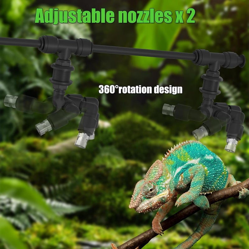 Fenocran Automatic Reptile Mister System, Reptile Humidifiers Smart Misting System, Chameleon Mister Automatic - Image 5